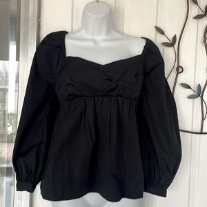 Open Edit Babydoll Top